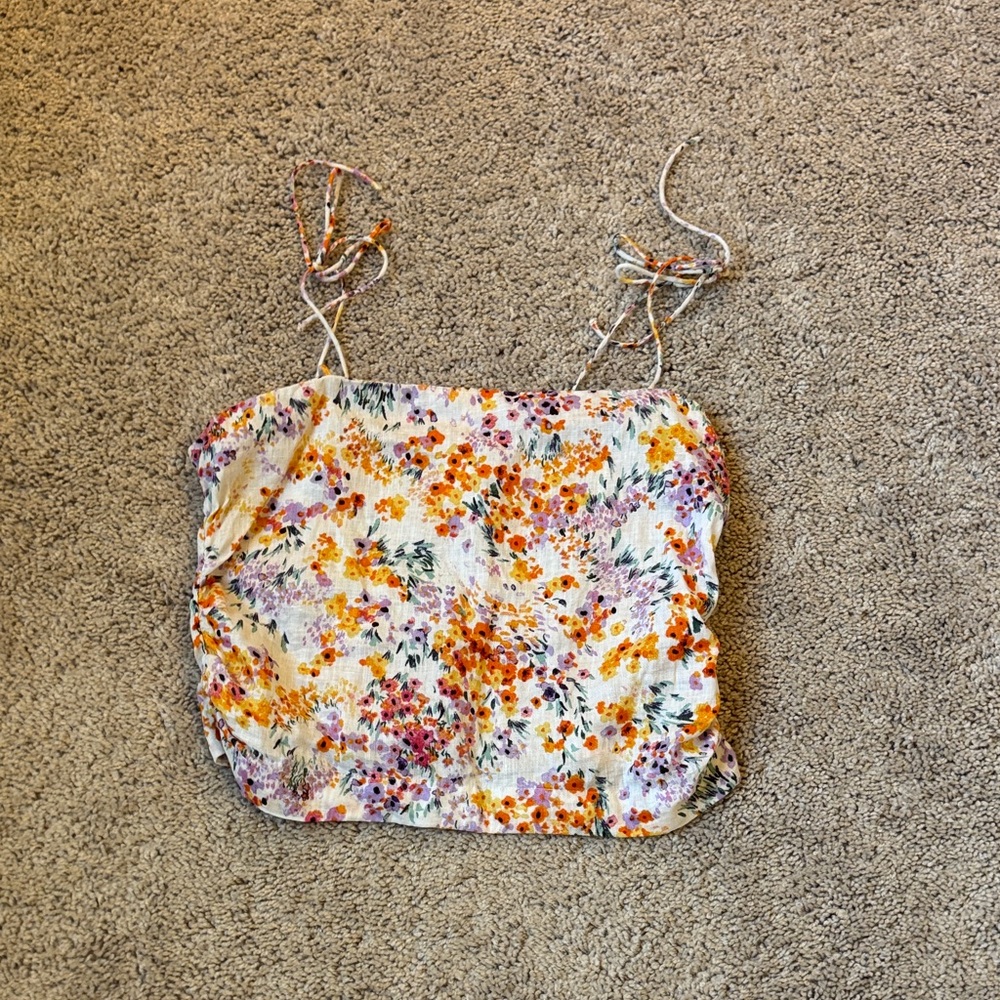 H&M Multicolor Floral Camisole Top